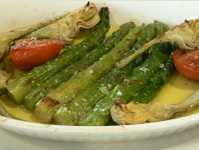Espàrrecs i carxofes al forn.  - EMTV